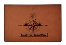 Load image into Gallery viewer, Scent Free All Natural - Beard Box Set - Beard Balm and Oil - Reusable leather box.