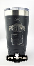 Load image into Gallery viewer, 1938 Frank Lloyd Wright House Dwelling - engraved Tumbler - insulated stainless steel travel mug