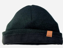 Load image into Gallery viewer, Luxury Leather tag Beanie - DESIGN YOUR OWN - Custom - Personalized