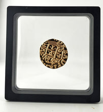 Load image into Gallery viewer, 1715 Treasure Fleet Gold Pirate cob coin Pieces of Eight in Museum style display case