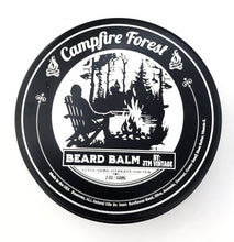 Charger l'image dans la galerie, Campfire Forest - All Natural - Beard Box Set - Beard Balm and Oil - Reusable leather box.