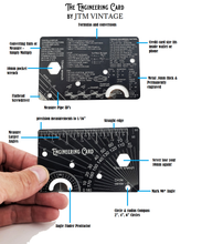 Load image into Gallery viewer, The Engineering Card by JTM VINTAGE