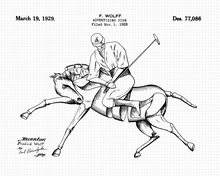 Load image into Gallery viewer, Equestrian polo player on horse - laser Engraved necklace - 925 Sterling Silver