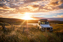 Load image into Gallery viewer, Overland Woods - All Natural - Beard Box Set - Beard Balm and Oil - Reusable leather box.
