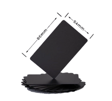 Load image into Gallery viewer, Metal Business cards - DESIGN YOUR OWN - Custom - Personalized