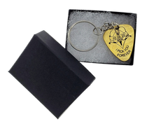 Load image into Gallery viewer, Guitar Pick Keychain - DESIGN YOUR OWN -Custom - Personalized