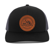 Load image into Gallery viewer, LUX Custom Metal and Leather patch hat - DESIGN YOUR OWN - Personalized - Branded