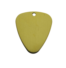 Load image into Gallery viewer, Metal Guitar Pick Earrings - DESIGN YOUR OWN - Custom - Personalized