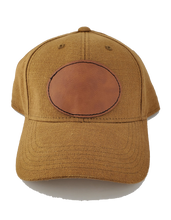 Load image into Gallery viewer, HEMP Leather Patch hat - DESIGN YOUR OWN - Custom - Personalized