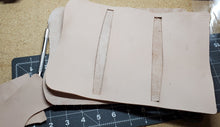 Load image into Gallery viewer, leather tri-fold LONG Wallet by JTM VINTAGE