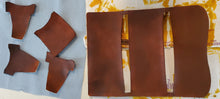 Load image into Gallery viewer, leather tri-fold LONG Wallet by JTM VINTAGE