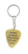 Load image into Gallery viewer, Guitar Pick Keychain - DESIGN YOUR OWN -Custom - Personalized