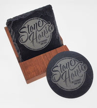 Cargar imagen en el visor de la galería, Slate Coaster Personalized - Square - DESIGN YOUR OWN - Custom - Personalized