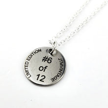 Load image into Gallery viewer, Limited Edition (6 of 12) Color laser engraved Mushroom necklace - 925 Silver