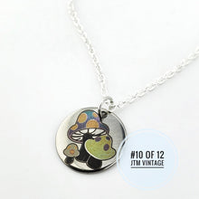 Load image into Gallery viewer, Limited Edition (10 of 12) Color laser engraved Mushroom necklace - 925 Silver
