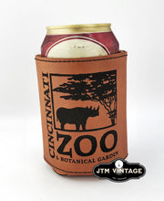 Load image into Gallery viewer, Leather beverage can Holder - DESIGN YOUR OWN -Custom - Personalized