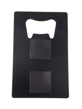 Load image into Gallery viewer, Fridge Magnet Credit card Bottle Opener - DESIGN YOUR OWN -Custom - Personalized - Credit Card size