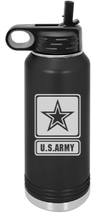Load image into Gallery viewer, ARMY Engraved Water Bottle 32 oz