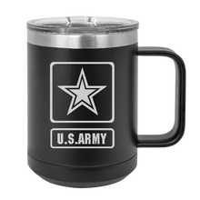 Load image into Gallery viewer, ARMY - MUG - engraved Insulated Stainless steel
