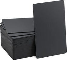 Load image into Gallery viewer, Metal Business cards - DESIGN YOUR OWN - Custom - Personalized