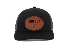 Load image into Gallery viewer, LUX Custom Metal and Leather patch hat - DESIGN YOUR OWN - Personalized - Branded