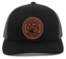 Load image into Gallery viewer, Danger Zone - Liberty or Death engraved Leather Patch hat