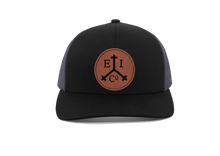 Load image into Gallery viewer, LUX Custom Metal and Leather patch hat - DESIGN YOUR OWN - Personalized - Branded