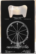 Load image into Gallery viewer, 1907 Ferris Wheel Amusement device - Bottle Opener - Metal