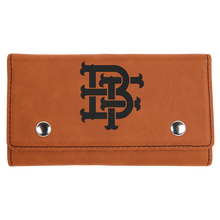 Charger l'image dans la galerie, Leather Poker playing card Set w/ Dice - DESIGN YOUR OWN - Custom - Personalized