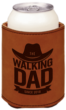 Load image into Gallery viewer, Leather beverage can Holder - DESIGN YOUR OWN -Custom - Personalized