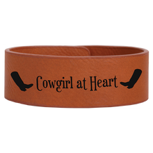 Load image into Gallery viewer, Leather Bracelet - DESIGN YOUR OWN - Custom - Personalized