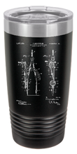 Load image into Gallery viewer, Geometry Metal Compass technical drawing instrument - engraved Tumbler - insulated stainless steel travel mug