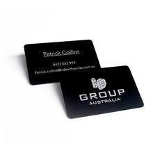 Load image into Gallery viewer, Metal Business cards- Custom - Personalized