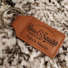 Load image into Gallery viewer, VIP Leather keychains -  DESIGN YOUR OWN -Custom - Personalized
