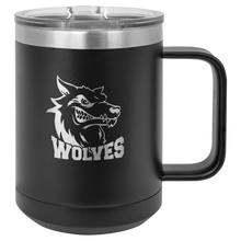 Cargar imagen en el visor de la galería, Metal MUG w/ Slide lid - DESIGN YOUR OWN - Custom - Personalized - Camping Mug