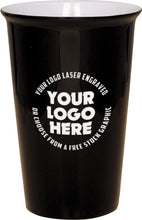 Cargar imagen en el visor de la galería, Engraved Ceramic tumbler travel mug - DESIGN YOUR OWN - Custom - Personalized