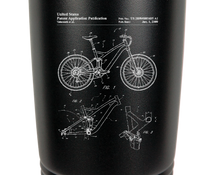 Load image into Gallery viewer, Mountain Bike- engraved Tumbler - insulated stainless steel travel mug