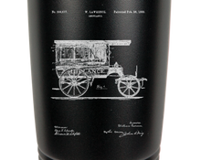 Cargar imagen en el visor de la galería, Horse Drawn Ambulance Medical History - engraved Tumbler - insulated stainless steel travel mug