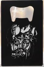 Load image into Gallery viewer, Pirate Skeleton holding Lantern Engraved - Bottle Opener - Metal