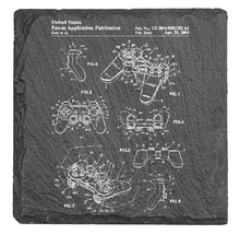 Load image into Gallery viewer, PlayStation PS2 controller - Laser engraved fine Slate Coaster
