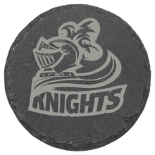 Load image into Gallery viewer, Slate Coaster - Personalized Round - DESIGN YOUR OWN - Custom - Personalized