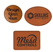 Load image into Gallery viewer, Leather Patches - DESIGN YOUR OWN - Custom - Personalized
