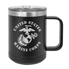 Load image into Gallery viewer, USMC United States Marine Corps - MUG - engraved Insulated Stainless steel