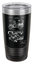 Charger l'image dans la galerie, JEEP patent drawing engraved Tumbler - insulated stainless steel travel mug