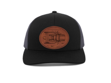 Load image into Gallery viewer, Leather Patch hat -  DESIGN YOUR OWN -Custom - Personalized
