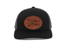 Load image into Gallery viewer, LUX Custom Metal and Leather patch hat - DESIGN YOUR OWN - Personalized - Branded