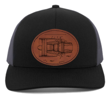 Load image into Gallery viewer, Thruster Jet Engine aviation HAT - Engraved Leather Patch
