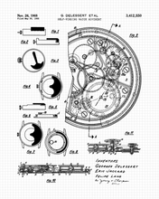 Load image into Gallery viewer, Mechanical Movement Patent Leather Patch hat