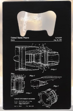 Load image into Gallery viewer, Jet Engine aviation thruster patent drawing - Bottle Opener - Metal