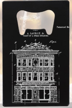 Load image into Gallery viewer, 1800s Historical architectural Building Storefront- Bottle Opener - Metal